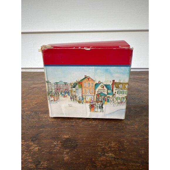 Vintage Lemax Dickens Collectibles 1991 Porcelain Snowman & Kids Figurine Holida - Picture 7 of 8